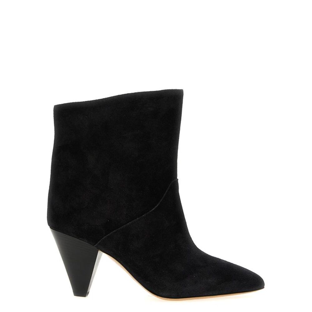 Isabel Marant Black Calfskin Ankle Women's Boots